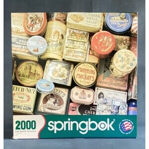 2000 Piece Puzzle Vintage Treasures